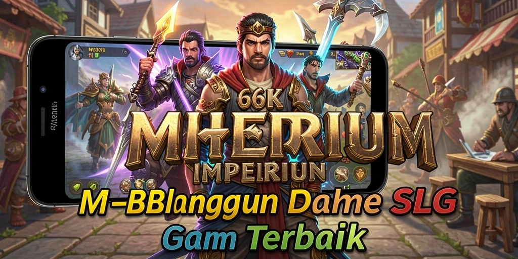Tangkapan layar utama menunjukkan keseruan gameplay SLG 66K.
