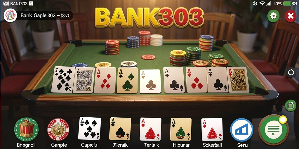 Tampilan gameplay seru BANK303 yang mendebarkan.