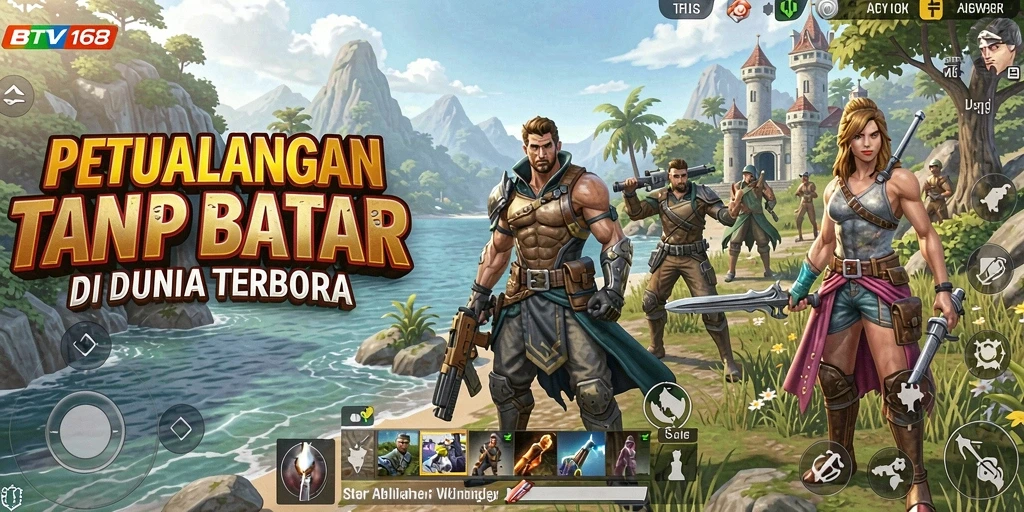 Tampilan gameplay Open World BTV168 yang memukau dan mendebarkan.