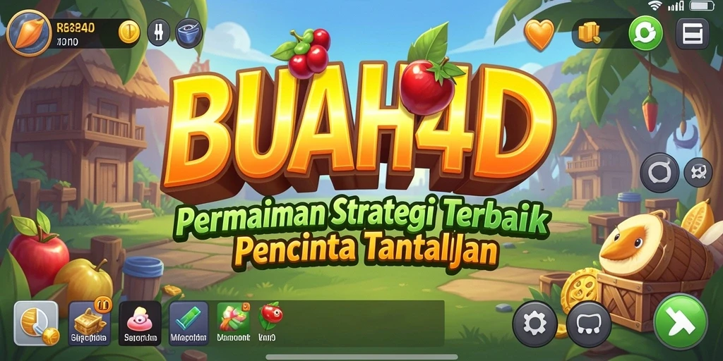 Tampilan gameplay mendebarkan dan strategis di BUAH4D.