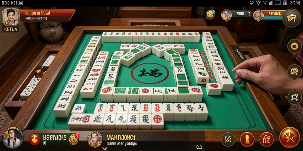 Tampilan gameplay KETUA yang mendebarkan dan penuh warna.