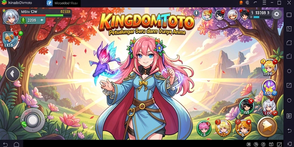 Tampilan gameplay KINGDOMTOTO yang mendebarkan dan penuh aksi.