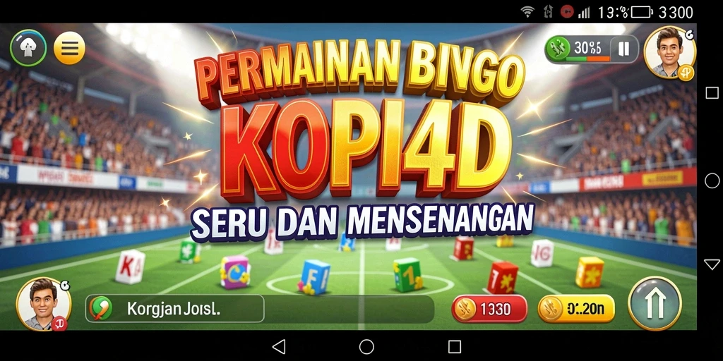 Tampilan gameplay Bingo KOPI4D yang menarik dan menghibur.