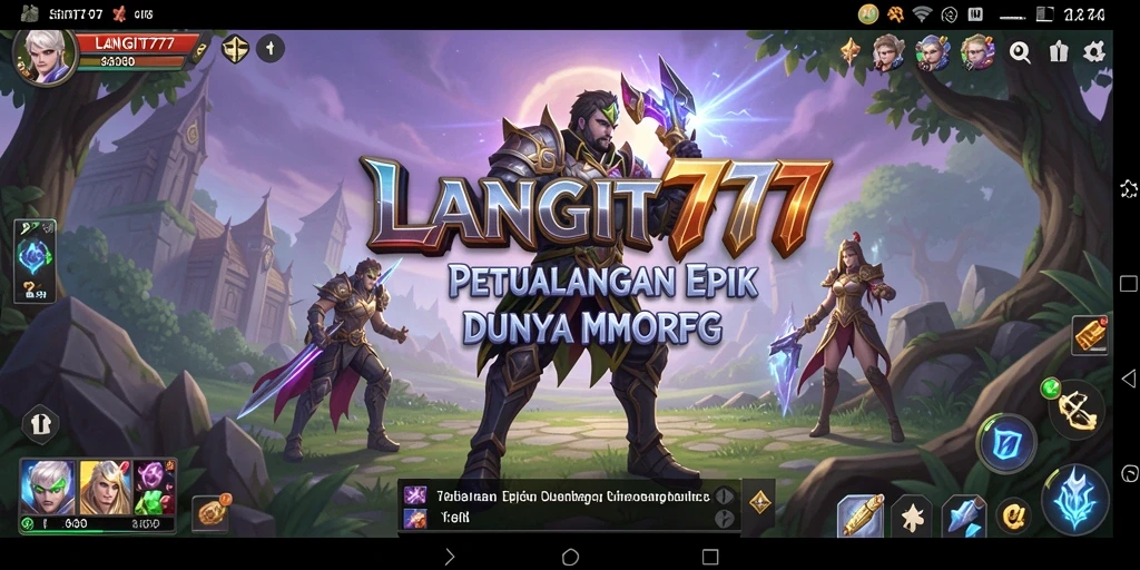 Tampilan gameplay LANGIT777 yang menakjubkan dan penuh aksi.