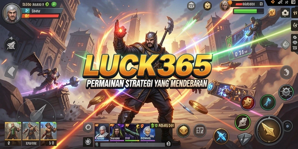 Tampilan gameplay LUCK365 yang penuh strategi dan taktik.