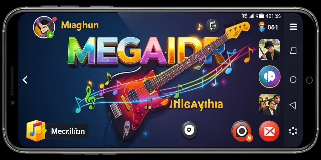 Tampilan gameplay MEGAIDR yang menarik dan interaktif.