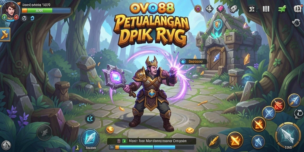 Screenshot OVO88 menampilkan gameplay RPG yang mengasyikkan dan karakter yang mendetail.