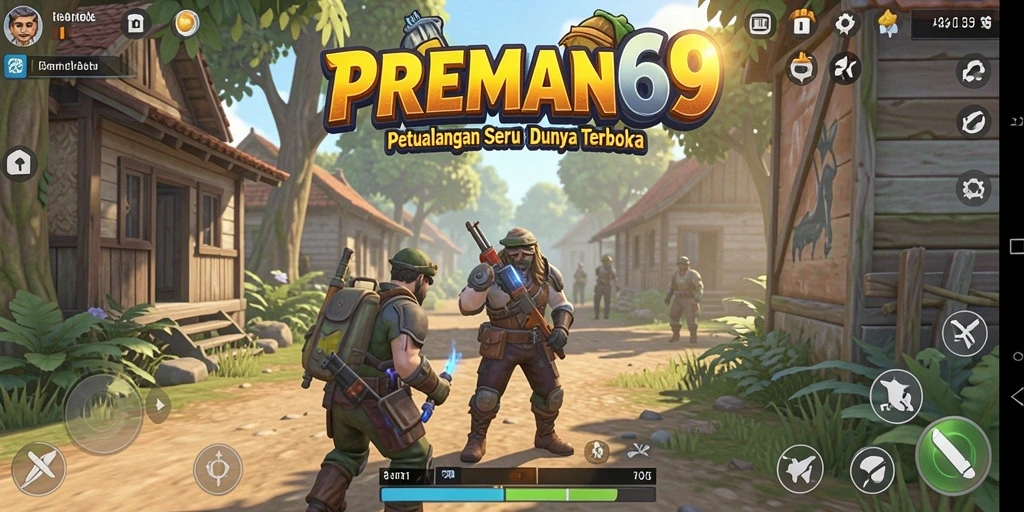 Gameplay seru dalam dunia terbuka yang luas.