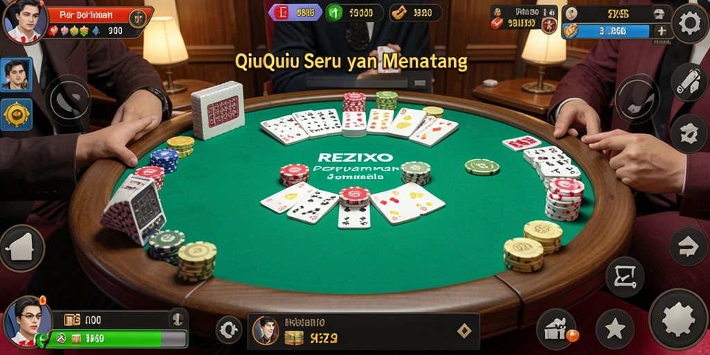 Tampilan gameplay menarik dari REZIXO yang seru dan menantang.