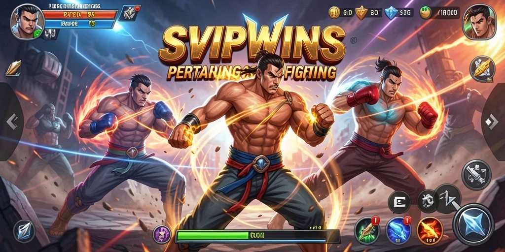 Gameplay seru dengan pertarungan karakter yang mendebarkan.