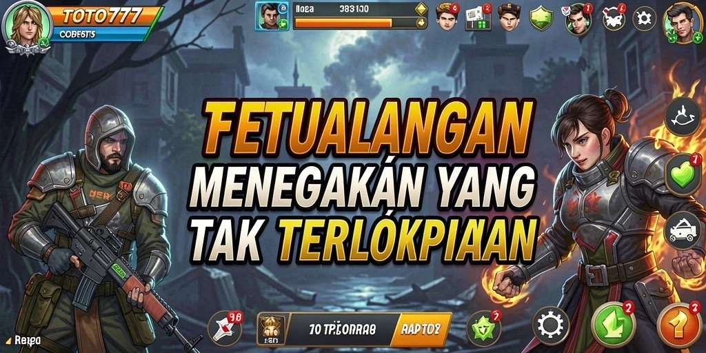 Tampilan gameplay TOTO777 yang menegangkan dan penuh petualangan.