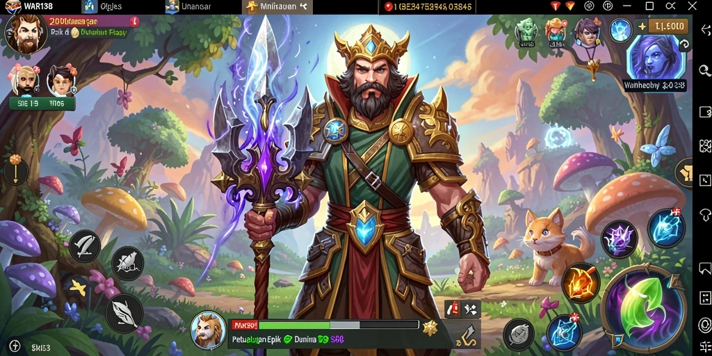 Tampilan gameplay WAR138 yang seru dan penuh tantangan.